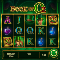 CaptainCooks - Book of Oz Slot Game - Free Spins