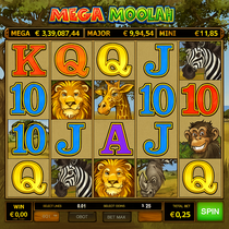 CaptainCooks - Mega Moolah Slot Game - Progressive Jackpot